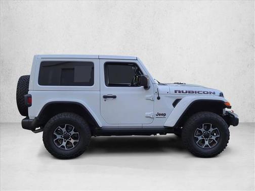 Bright White Clearcoat 2021 Jeep Wrangler Rubicon