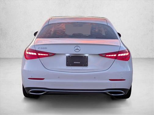 Polar White 2023 Mercedes-Benz C-Class Sedan