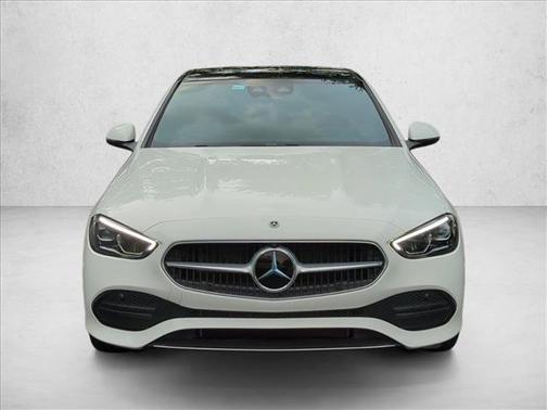 Polar White 2023 Mercedes-Benz C-Class Sedan