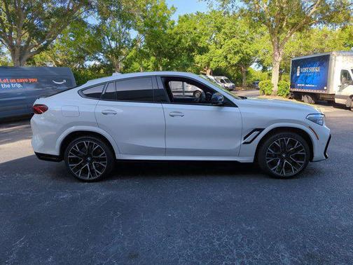 Alpine White 2021 BMW X6 M Sports Activity Coupe