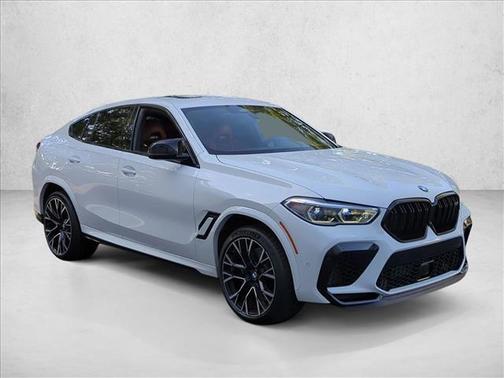 Alpine White 2021 BMW X6 M Sports Activity Coupe