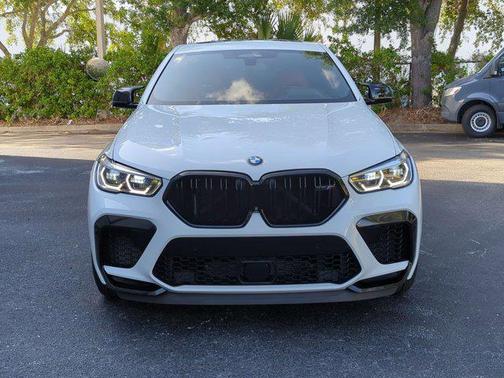 Alpine White 2021 BMW X6 M Sports Activity Coupe