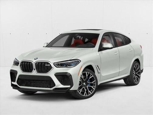 Alpine White 2021 BMW X6 M Sports Activity Coupe