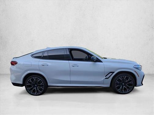 Alpine White 2021 BMW X6 M Sports Activity Coupe