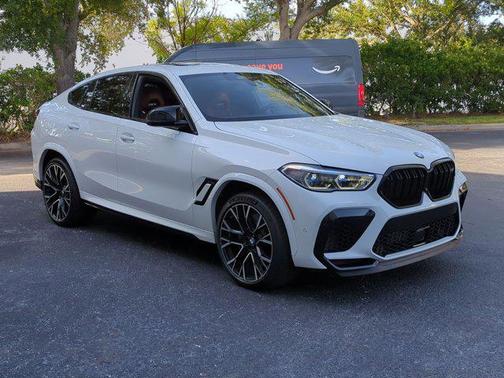 Alpine White 2021 BMW X6 M Sports Activity Coupe