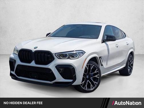 Alpine White 2021 BMW X6 M Sports Activity Coupe