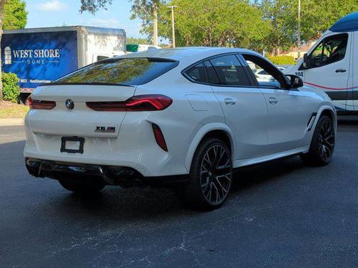 Alpine White 2021 BMW X6 M Sports Activity Coupe