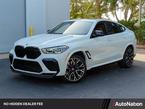 Alpine White 2021 BMW X6 M Sports Activity Coupe