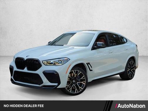 Alpine White 2021 BMW X6 M Sports Activity Coupe