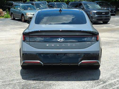 Transmission Blue 2024 Hyundai SONATA Hybrid Limited
