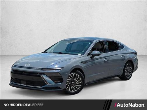 Transmission Blue 2024 Hyundai SONATA Hybrid Limited