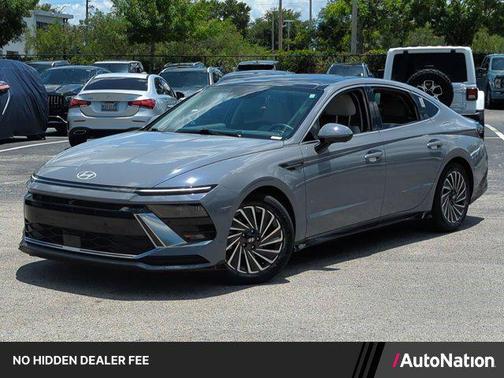 Transmission Blue 2024 Hyundai SONATA Hybrid Limited