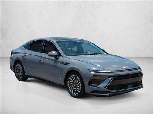 Transmission Blue 2024 Hyundai SONATA Hybrid Limited