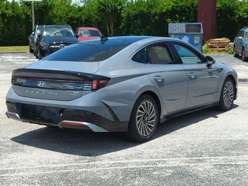Transmission Blue 2024 Hyundai SONATA Hybrid Limited