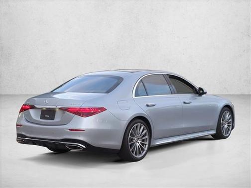 Cirrus Silver 2023 Mercedes-Benz S-Class 4MATIC