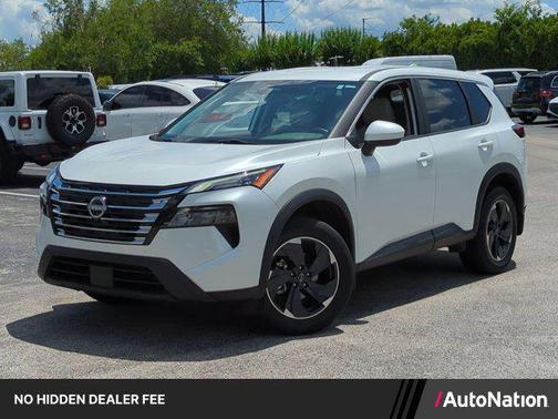 Everest White Pearl 2024 Nissan Rogue SV