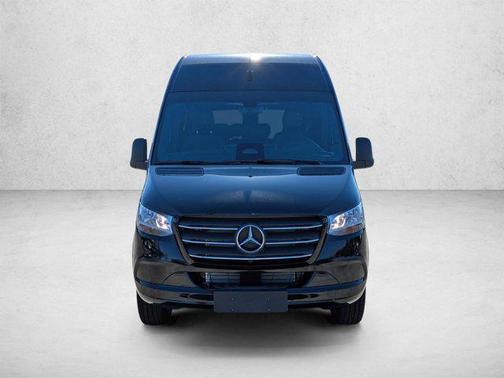 Obsidian Black Metallic 2026 Mercedes-Benz Sprinter 2500 Standard Roof