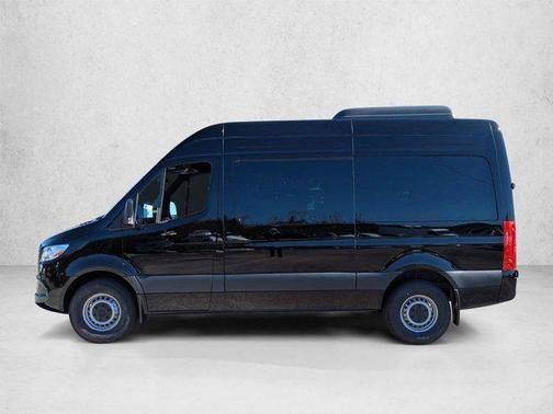 Obsidian Black Metallic 2026 Mercedes-Benz Sprinter 2500 Standard Roof