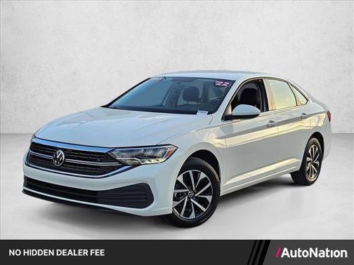 Pure White 2022 Volkswagen Jetta 1.5T S