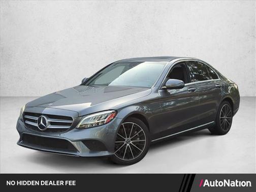 Silver/Gray 2021 Mercedes-Benz C-Class Sedan