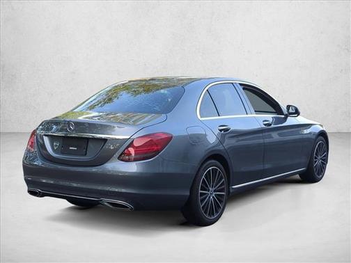 Silver/Gray 2021 Mercedes-Benz C-Class Sedan