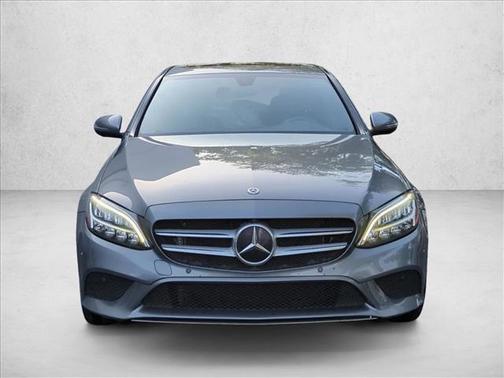 Silver/Gray 2021 Mercedes-Benz C-Class Sedan
