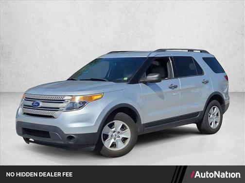 Ingot Silver Metallic 2013 Ford Explorer Base