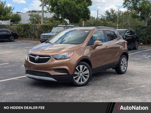 River Rock Metallic 2017 Buick Encore Preferred