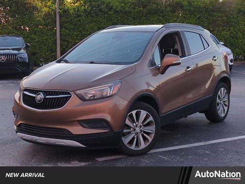 River Rock Metallic 2017 Buick Encore Preferred