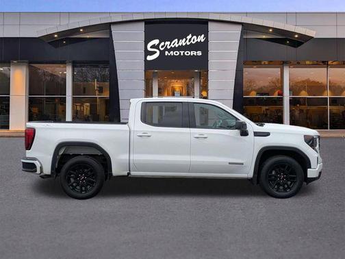 Summit White 2023 GMC Sierra 1500 Elevation