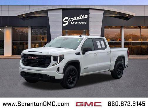 Summit White 2023 GMC Sierra 1500 Elevation