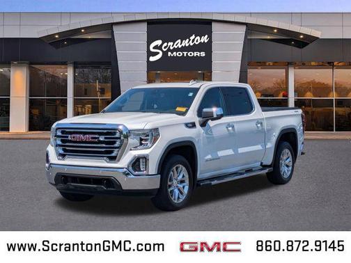 White Frost Tricoat 2020 GMC Sierra 1500 SLT