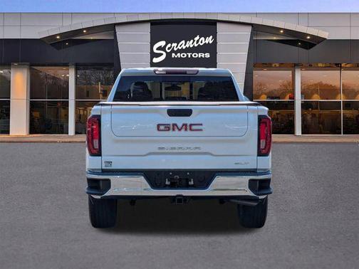 White Frost Tricoat 2020 GMC Sierra 1500 SLT