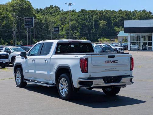 White Frost Tricoat 2020 GMC Sierra 1500 SLT