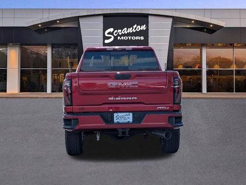 Volcanic Red 2026 GMC Sierra 2500 AT4