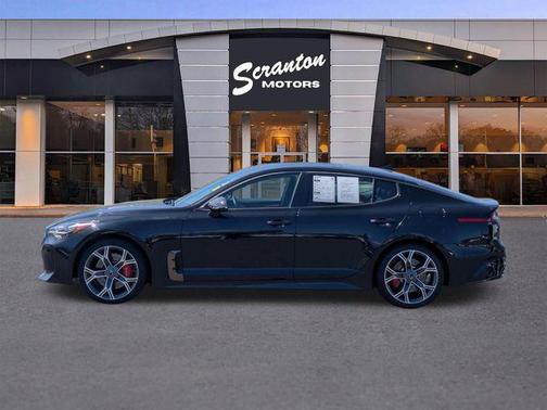 Aurora Black 2021 Kia Stinger GT1