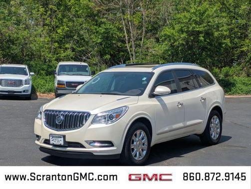 White Diamond Clearcoat 2014 Buick Enclave Premium