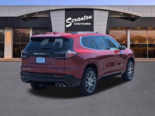 Volcanic Red Tintcoat 2026 GMC Acadia Denali