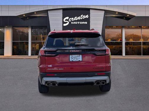 Volcanic Red Tintcoat 2025 GMC Acadia AWD Elevation