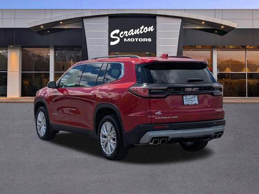 Volcanic Red Tintcoat 2025 GMC Acadia AWD Elevation