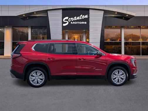 Volcanic Red Tintcoat 2025 GMC Acadia AWD Elevation