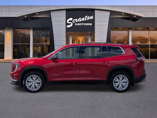 Volcanic Red Tintcoat 2025 GMC Acadia AWD Elevation
