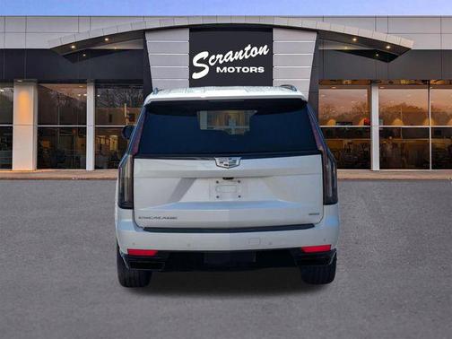 Crystal White Tricoat 2021 Cadillac Escalade Sport Platinum