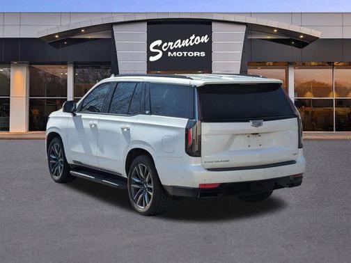 Crystal White Tricoat 2021 Cadillac Escalade Sport Platinum