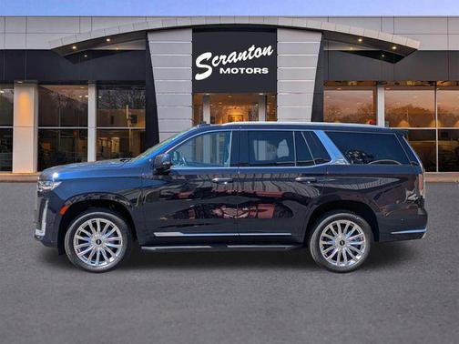 Dark Moon Blue Metallic 2023 Cadillac Escalade Premium Luxury