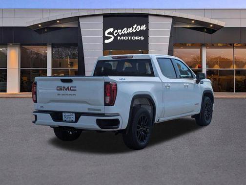 Summit White 2024 GMC Sierra 1500 Elevation