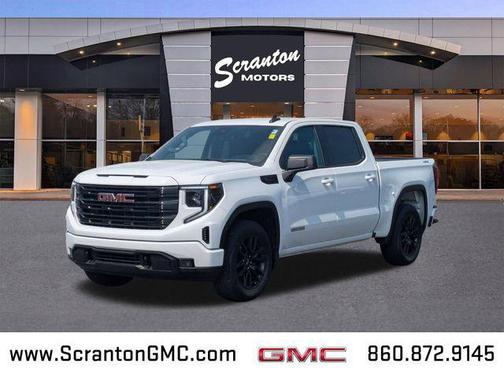 Summit White 2024 GMC Sierra 1500 Elevation