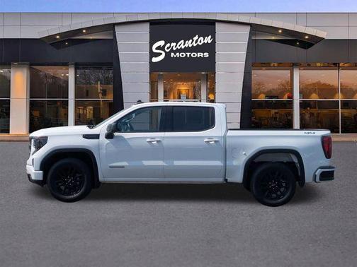 Summit White 2024 GMC Sierra 1500 Elevation