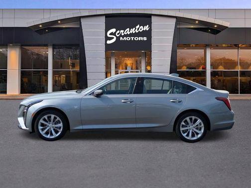 Argent Silver Metallic 2025 Cadillac CT5 Premium Luxury