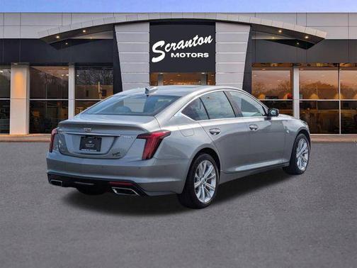 Argent Silver Metallic 2025 Cadillac CT5 Premium Luxury